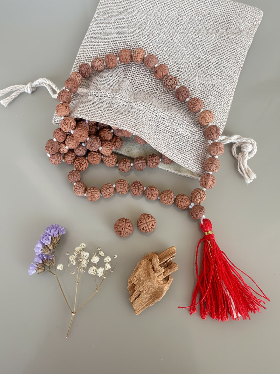 5 Mukhi Rudraksha Mala - Nepal