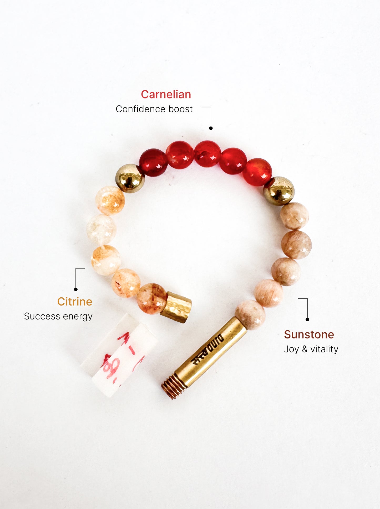 Supreme Confidence Bracelet with Manifestation Lock