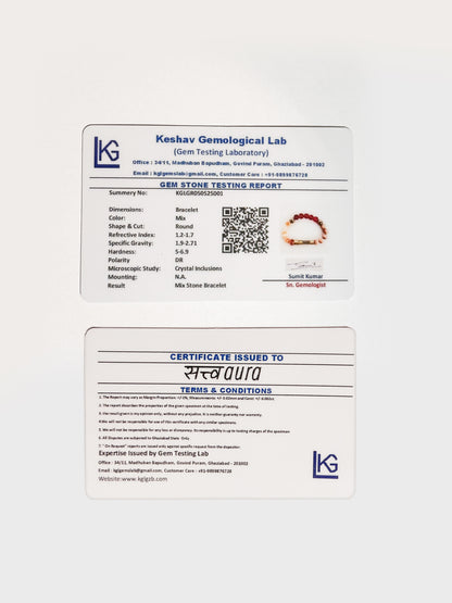 Supreme Confidence Bracelet with Manifestation Lock