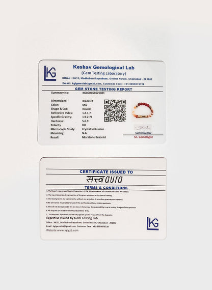 Supreme Confidence Bracelet with Manifestation Lock