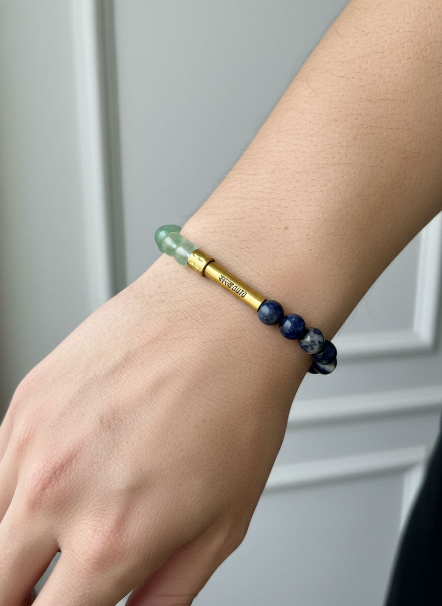 Study Success Pro Crystal Bracelet with Manifestation Lock