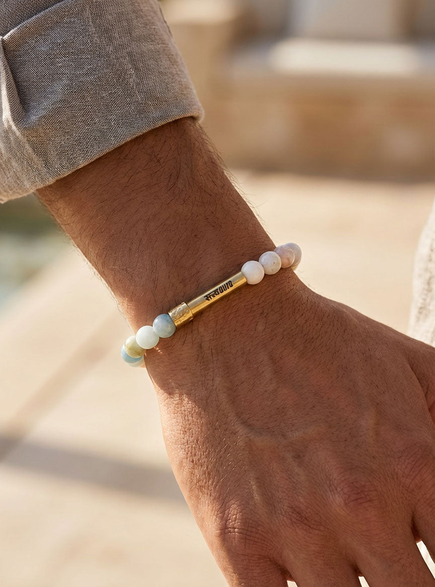 Ruling Number 2 Crystal Bracelet with Manifestation Lock