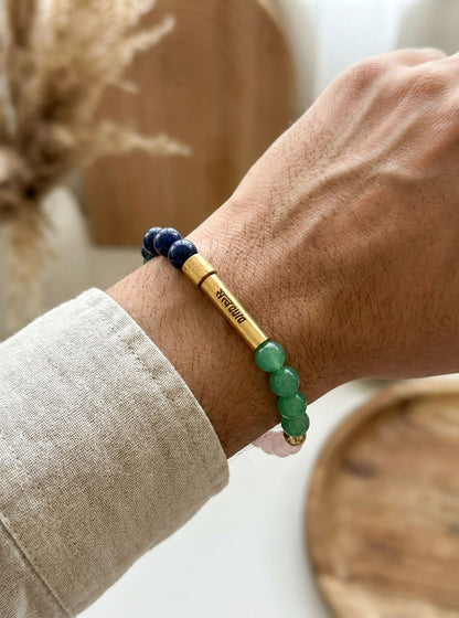 Taurus Crystal Bracelet with Manifestation Lock