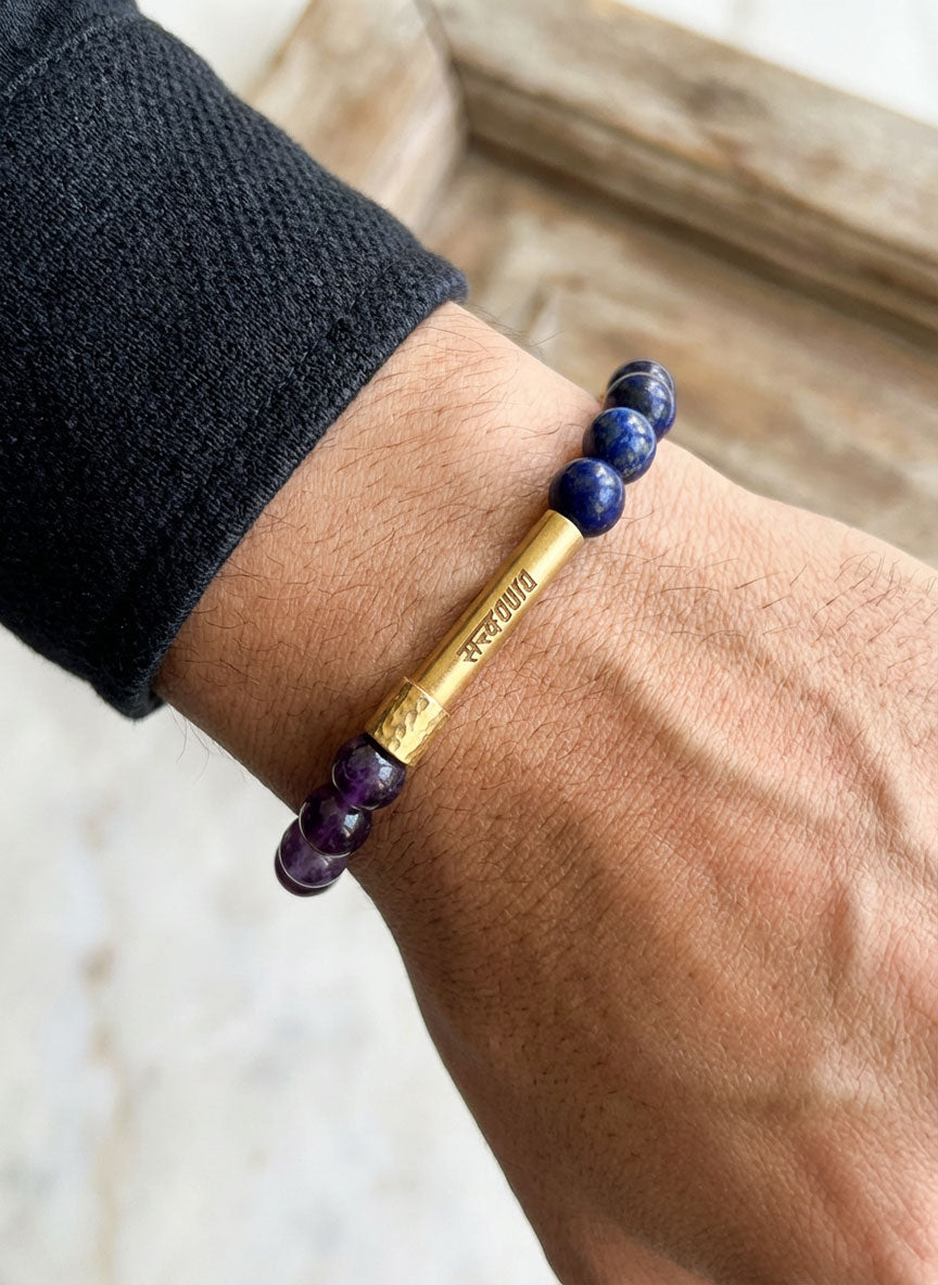 Ruling Number 3 Crystal Bracelet with Manifestation Lock