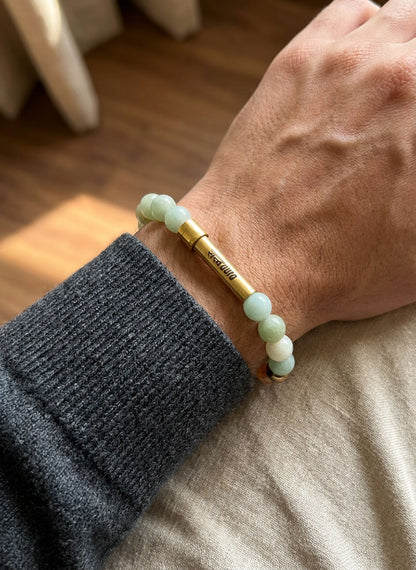 Debt Clear Crystal Bracelet with Manifestation Lock