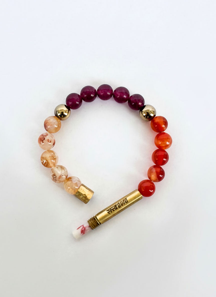 Ruling Number 1 Crystal Bracelet with Manifestation Lock