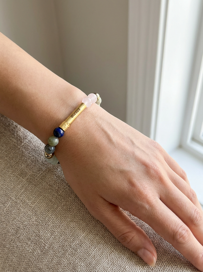 Libra Crystal Bracelet with Manifestation Lock