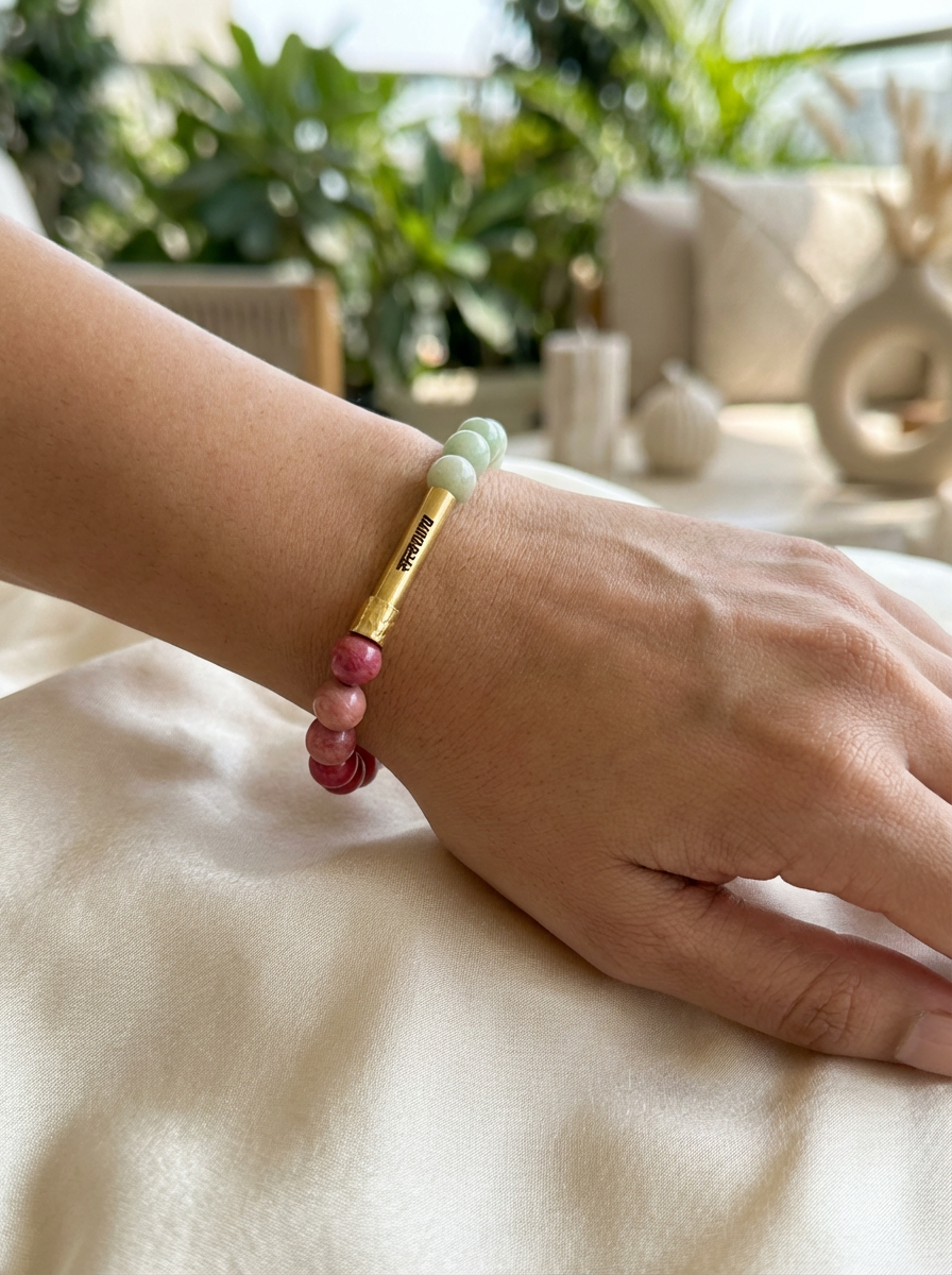 Relationship Rebuild Crystal Bracelet with Manifestation Lock