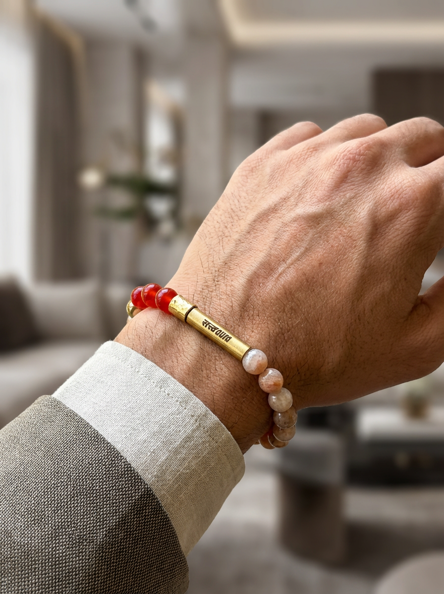 Supreme Confidence Bracelet with Manifestation Lock