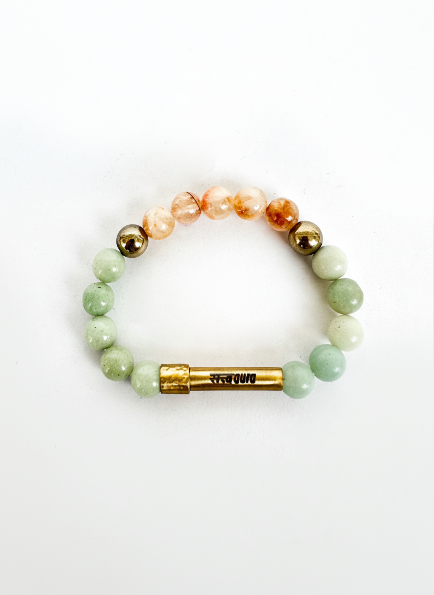 Debt Clear Crystal Bracelet with Manifestation Lock