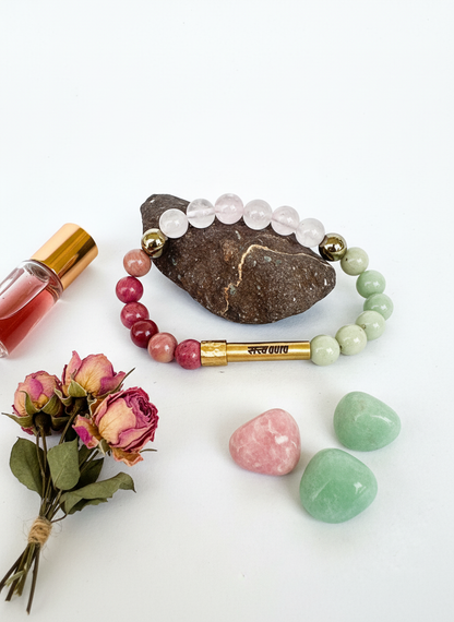 Relationship Rebuild Crystal Bracelet with Manifestation Lock