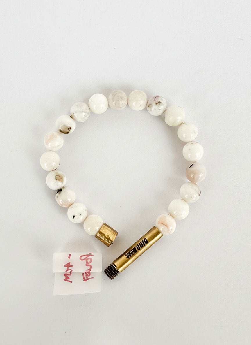 Moonstone Crystal Bracelet with Manifestation Lock