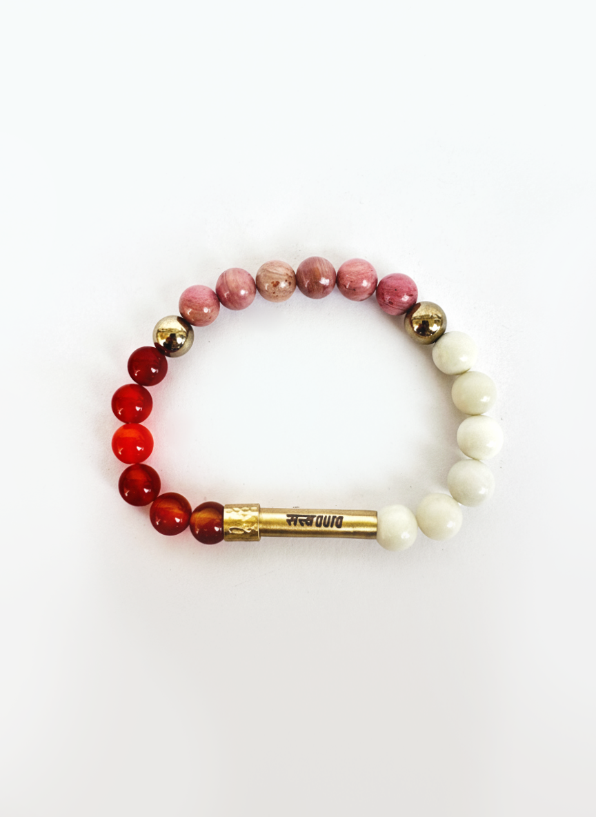 PCOD & Pregnancy Balance Crystal Bracelet with Manifestation Lock