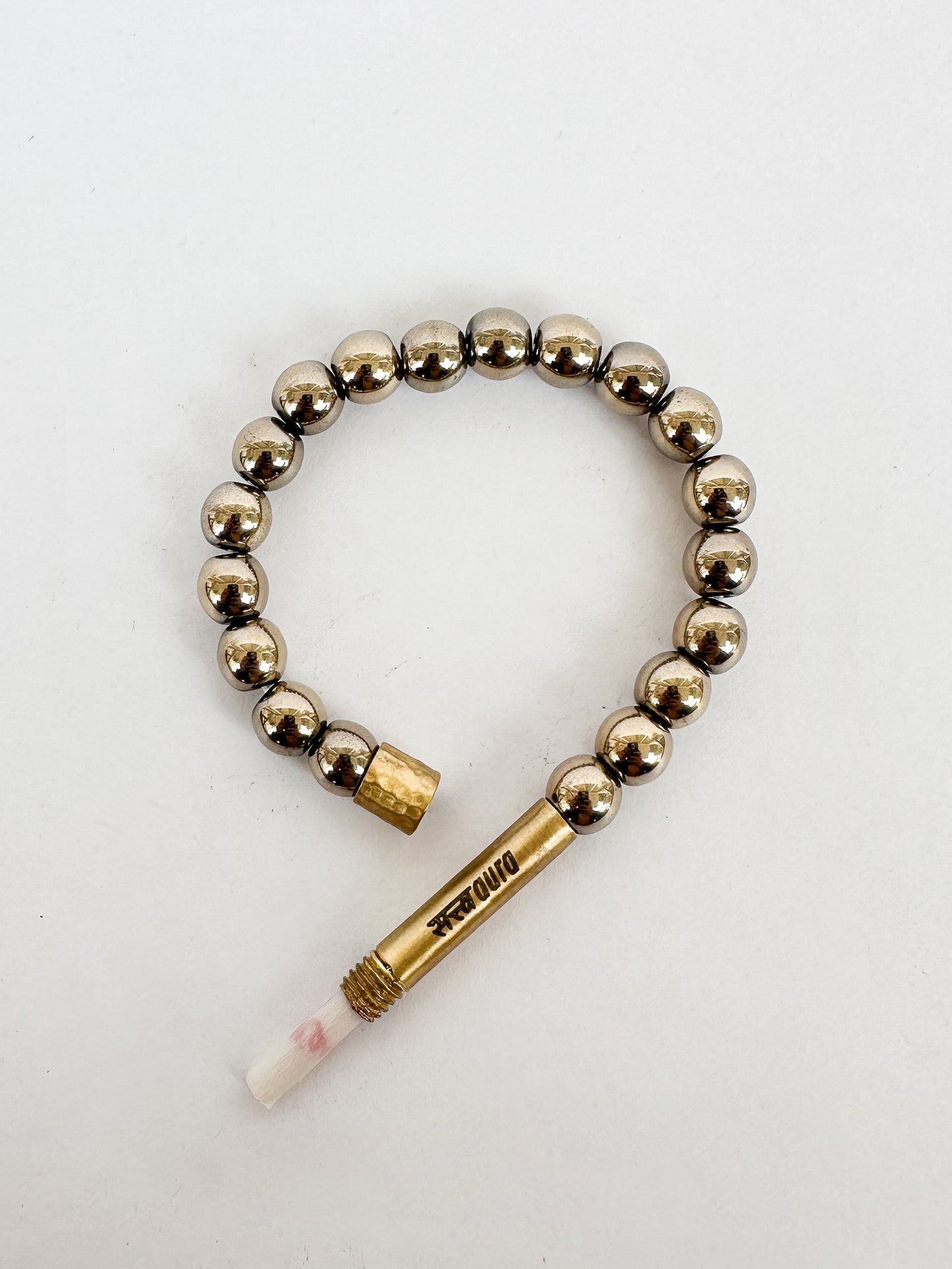 Hematite Crystal Bracelet with Manifestation Lock