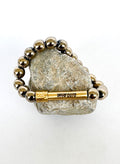 Hematite Crystal Bracelet with Manifestation Lock