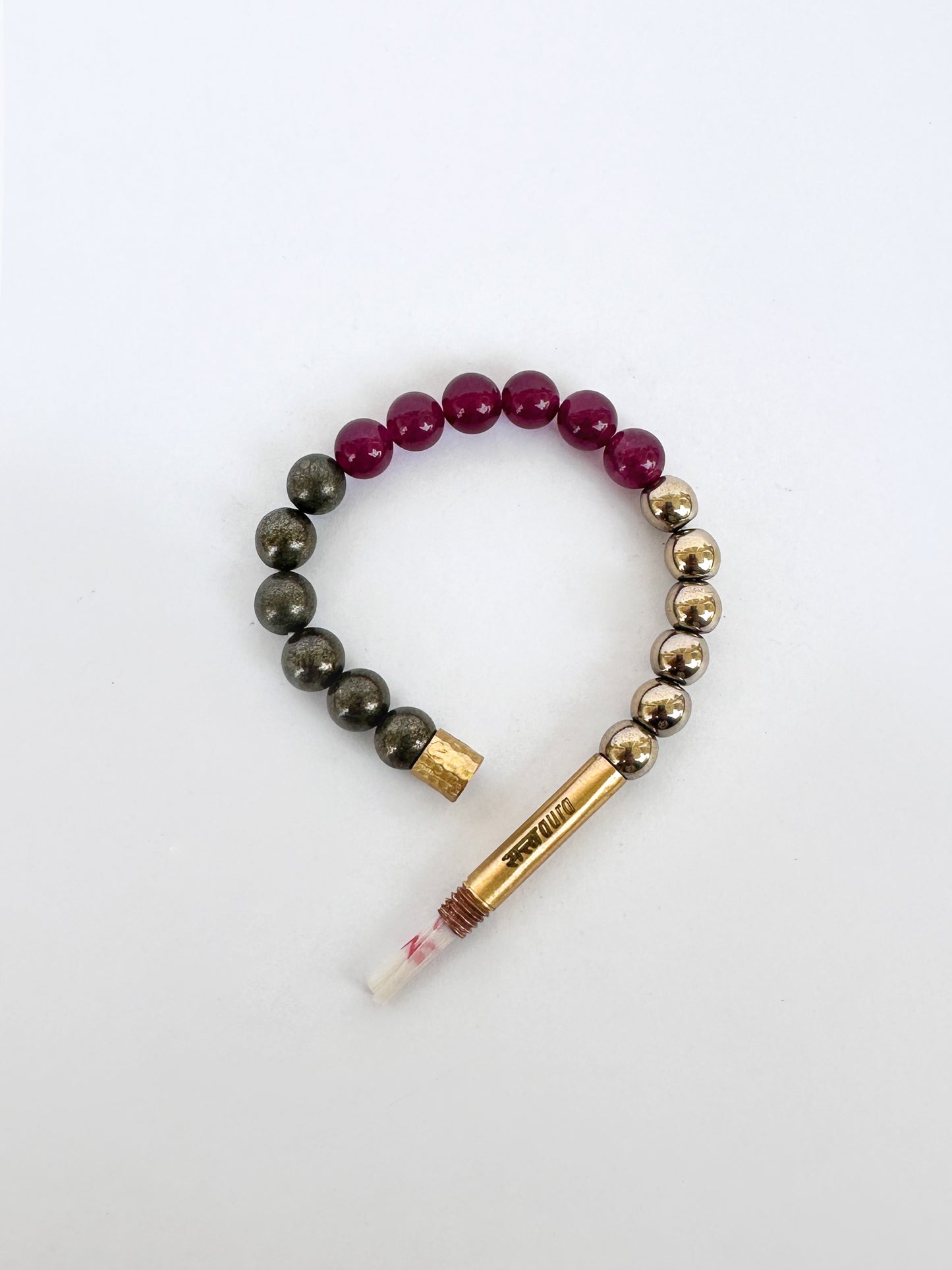 Ruling Number 8 Crystal Bracelet with Manifestation Lock