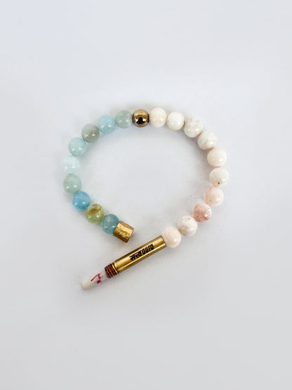 Ruling Number 2 Crystal Bracelet with Manifestation Lock