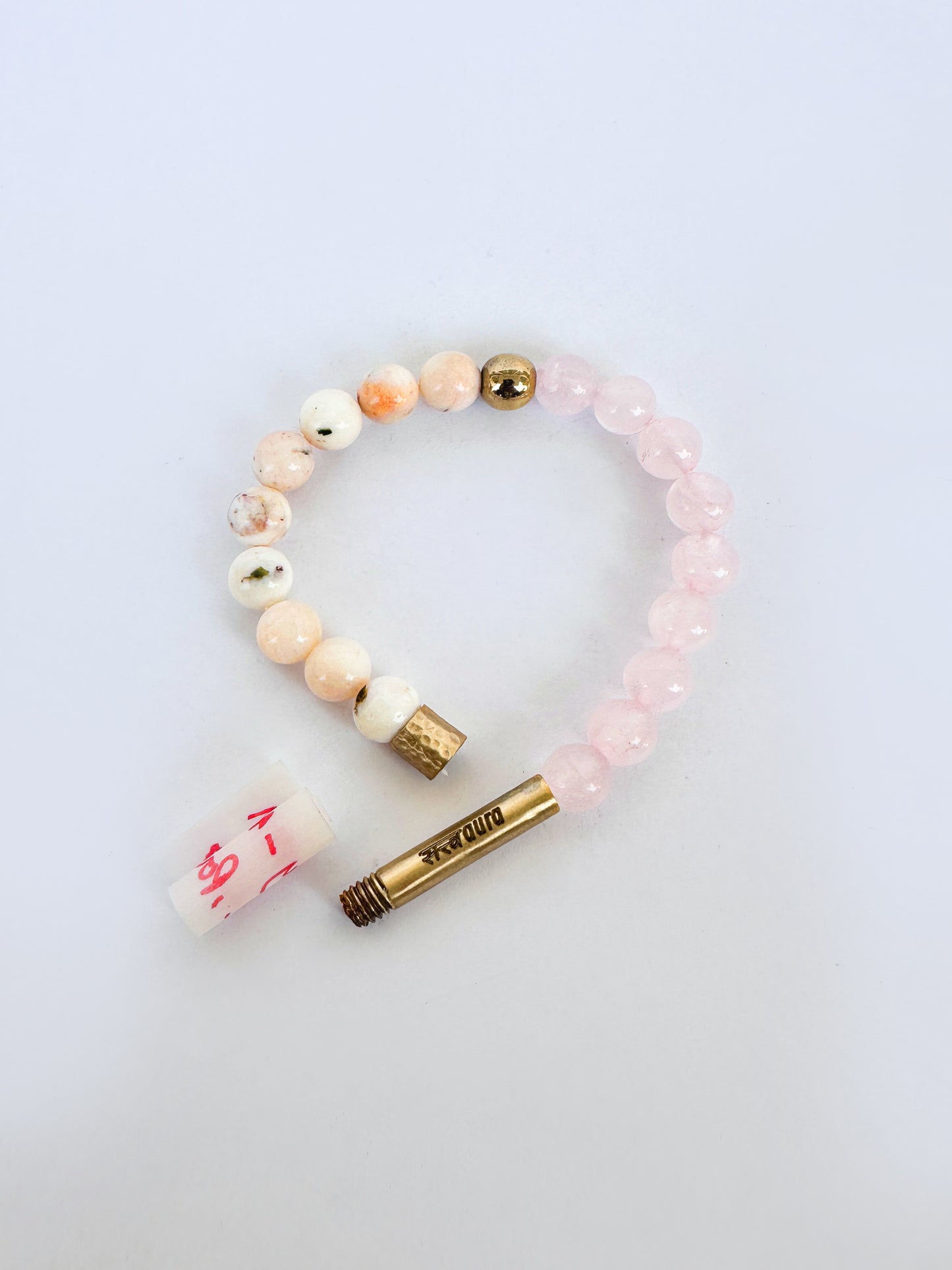 Ruling Number 6 Crystal Bracelet with Manifestation Lock