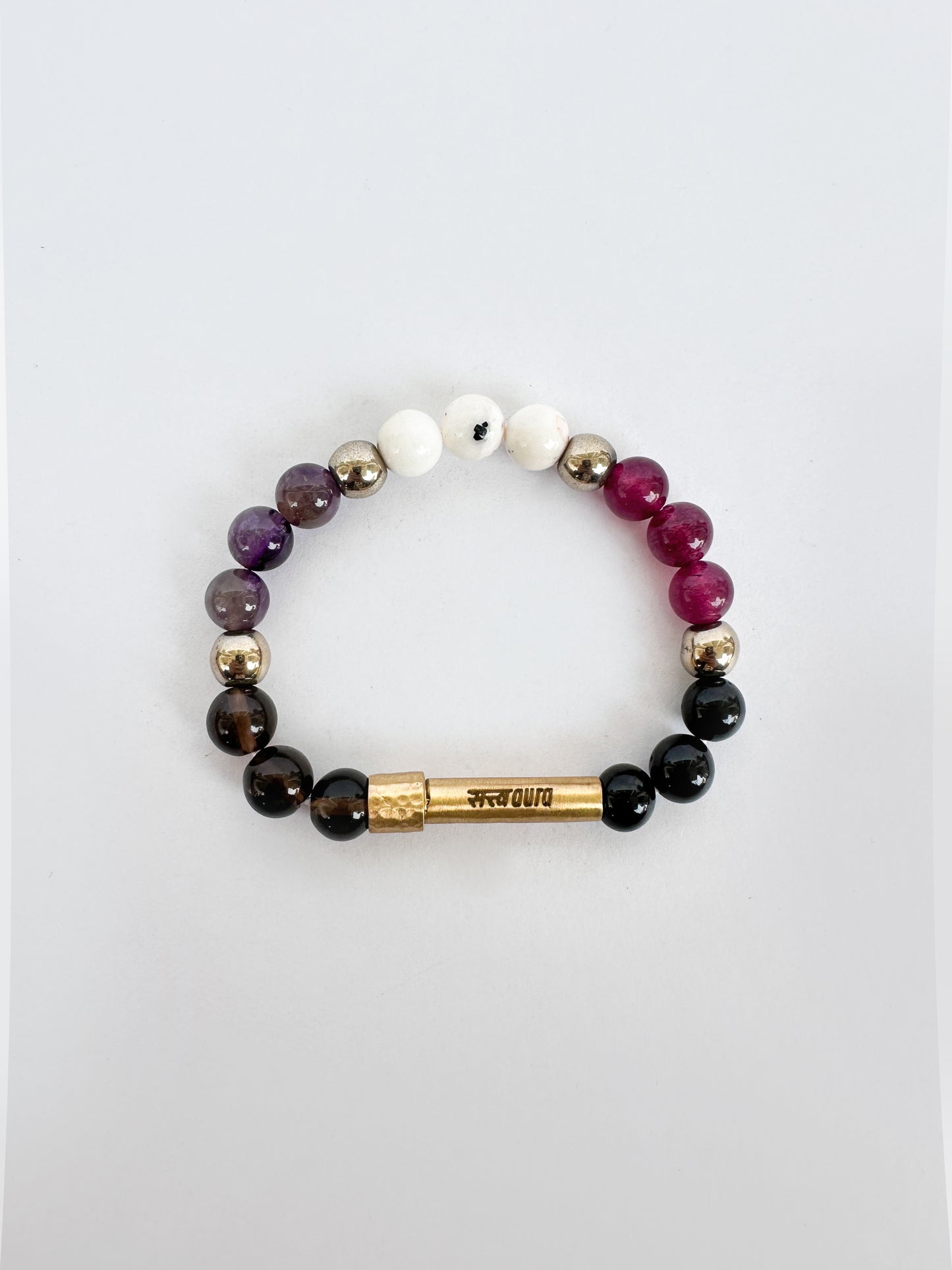 Capricorn Crystal Bracelet with Manifestation Lock