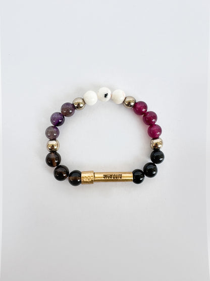 Capricorn Crystal Bracelet with Manifestation Lock