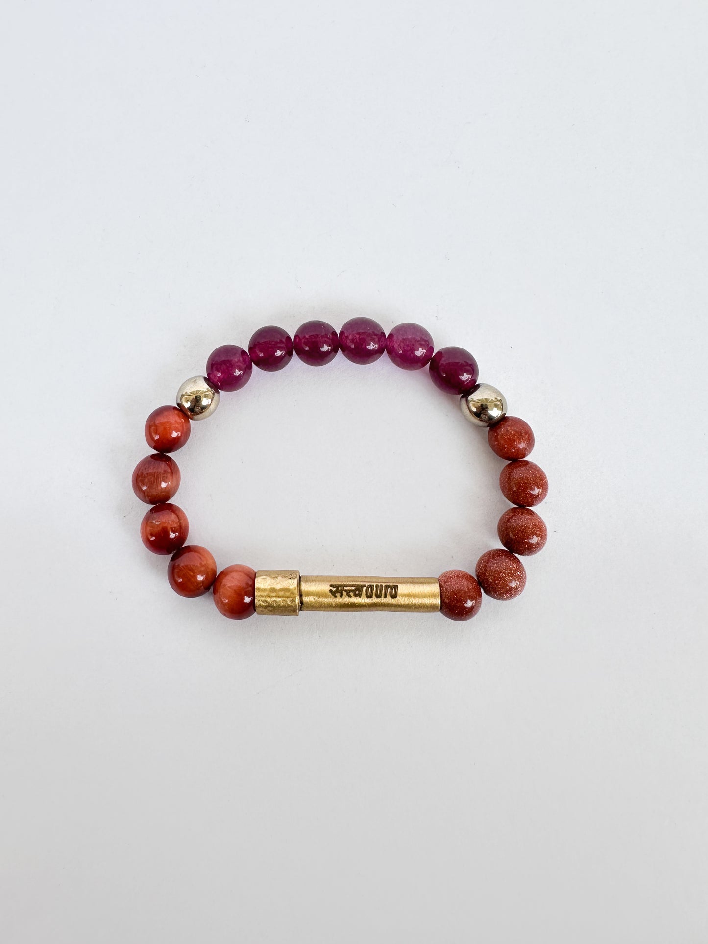 Leo Crystal Bracelet with Manifestation Lock