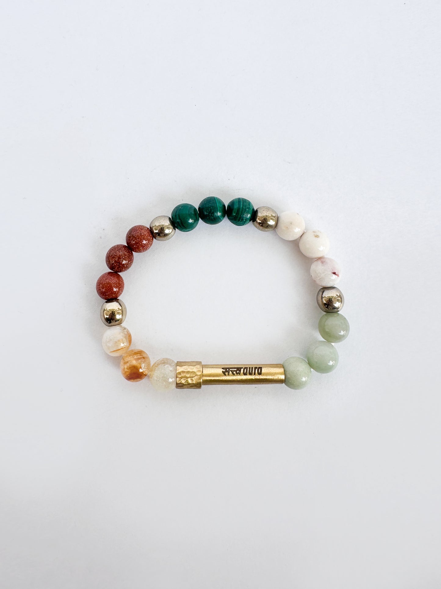 Gemini Crystal Bracelet with Manifestation Lock