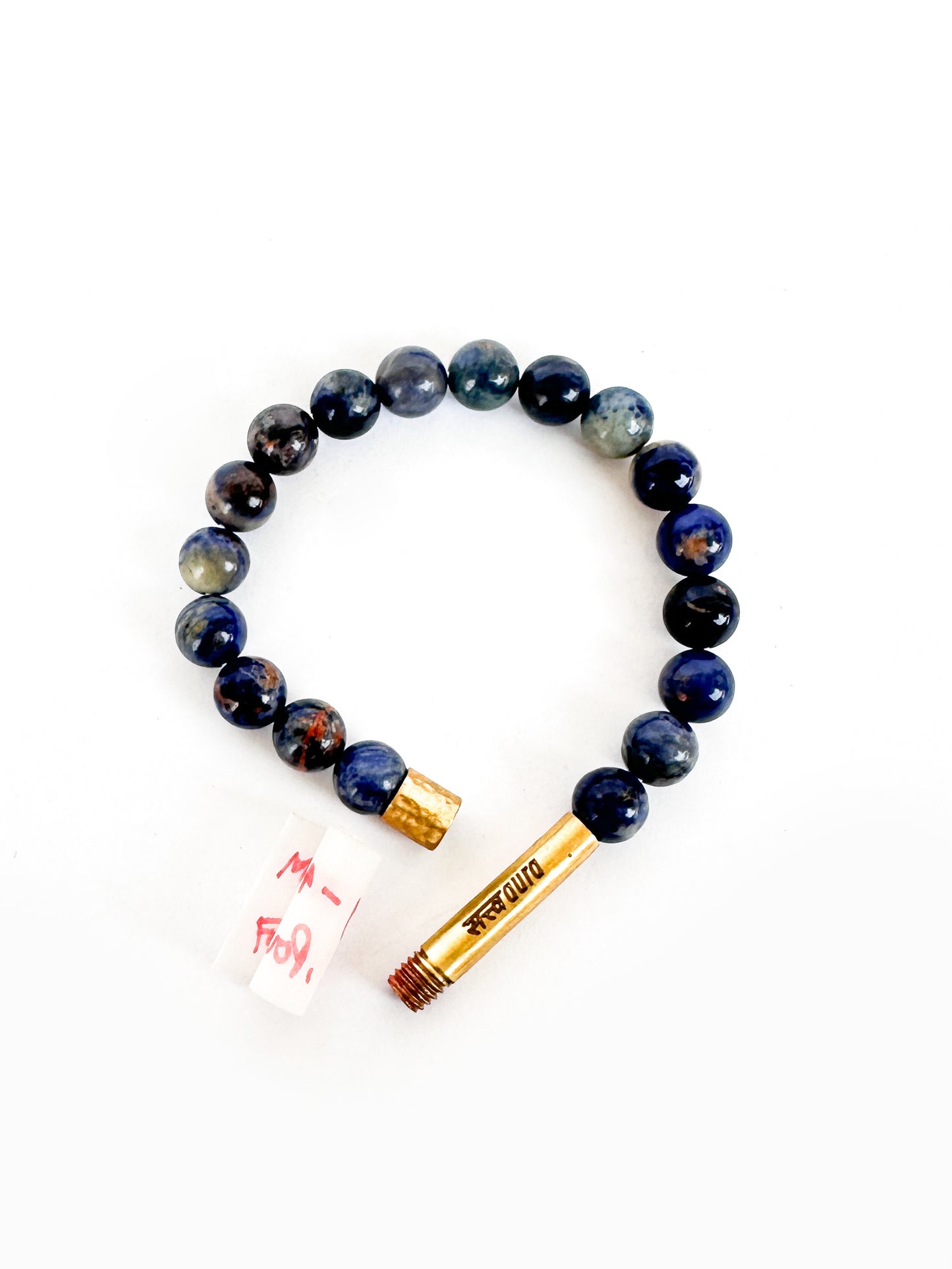 Sodalite Crystal Bracelet with Manifestation Lock