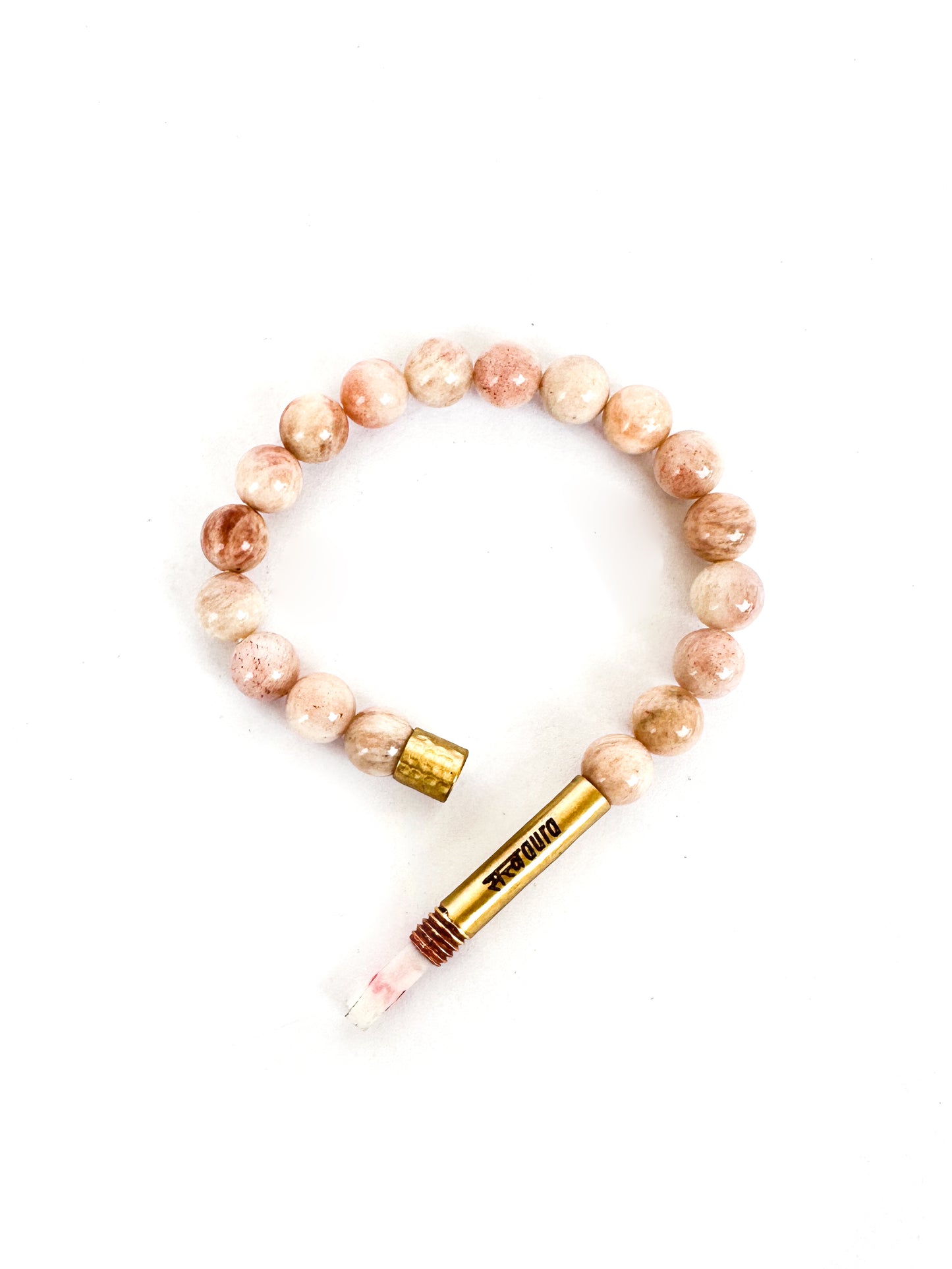 Sunstone Crystal Bracelet with Manifestation Lock