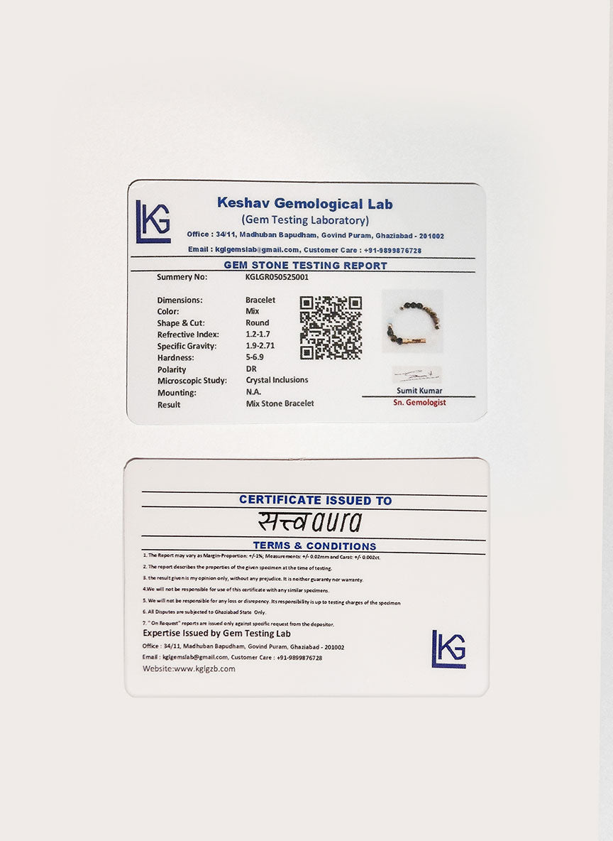 Libra Crystal Bracelet with Manifestation Lock