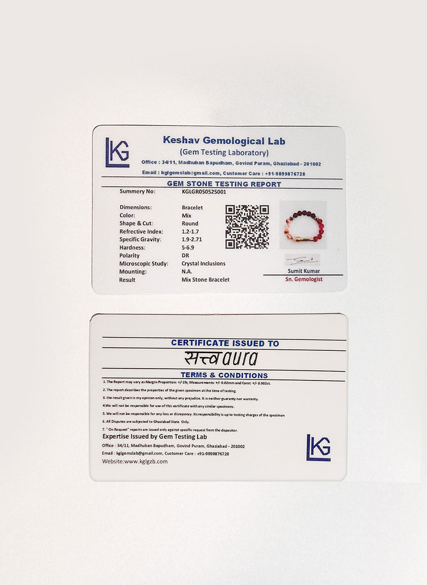 Ruling Number 1 Crystal Bracelet with Manifestation Lock