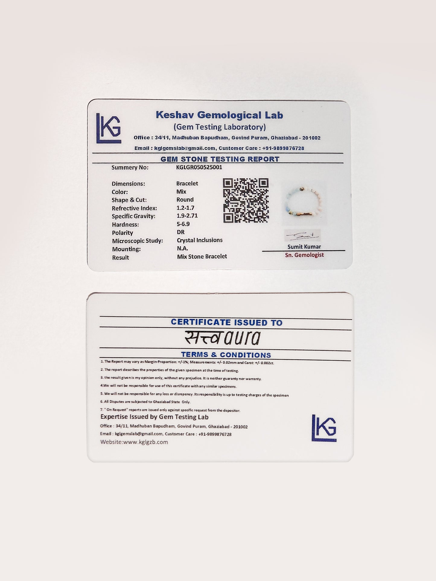 Ruling Number 2 Crystal Bracelet with Manifestation Lock