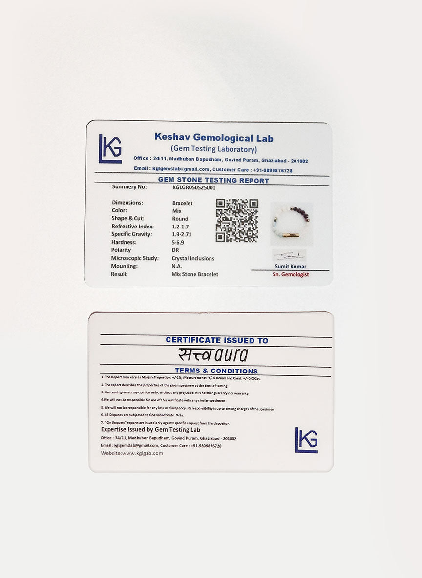 Pisces Crystal Bracelet with Manifestation Lock