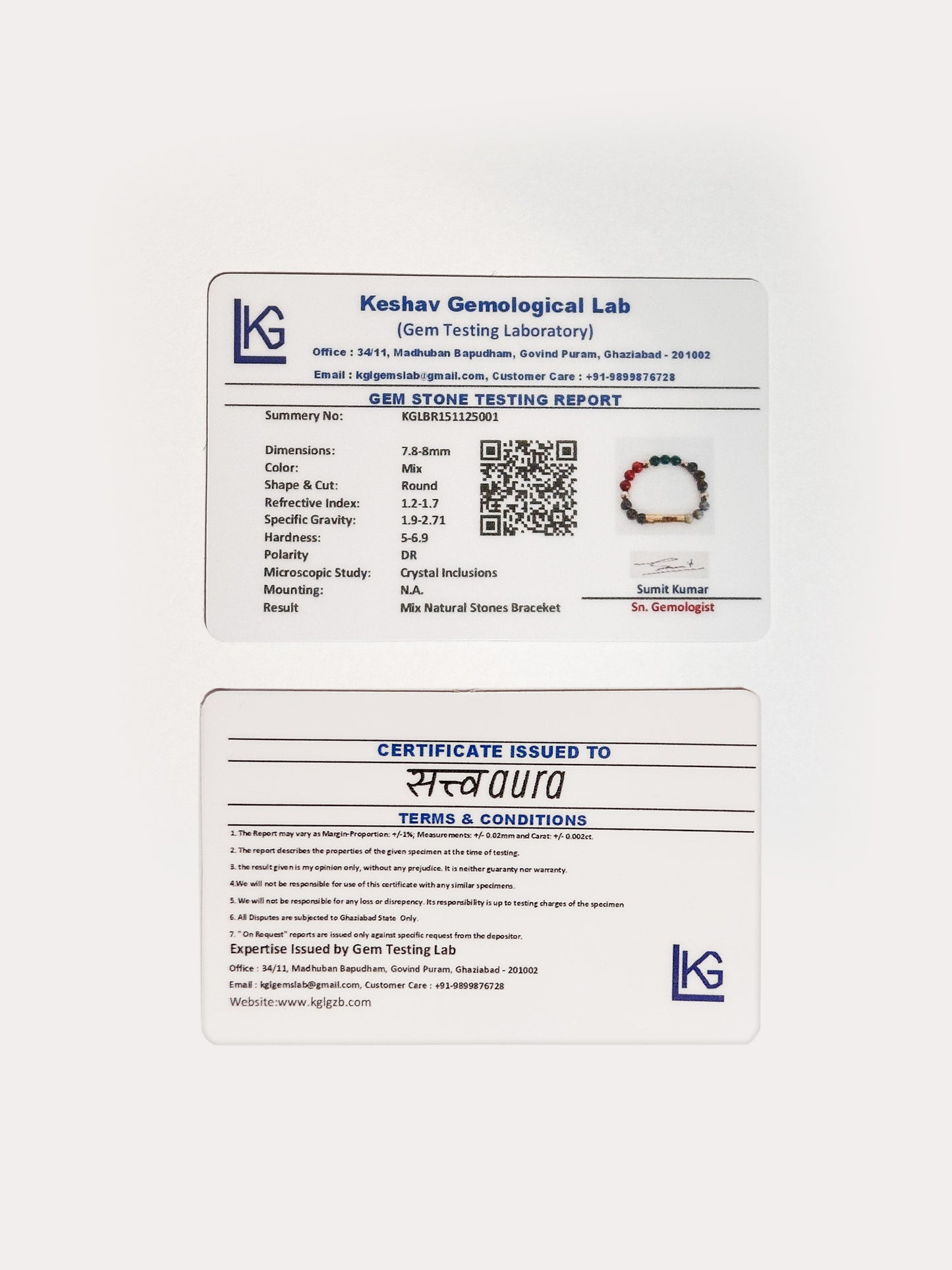 Scorpio Crystal Bracelet with Manifestation Lock