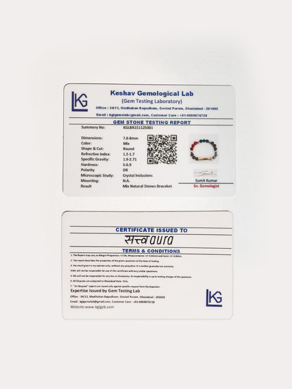 Scorpio Crystal Bracelet with Manifestation Lock