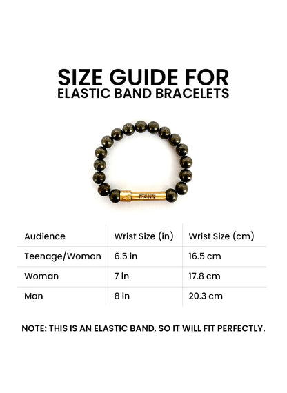 Ruling Number 5 Crystal Bracelet with Manifestation LocK