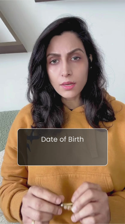 Ruling Number 5 Crystal Bracelet with Manifestation Lock