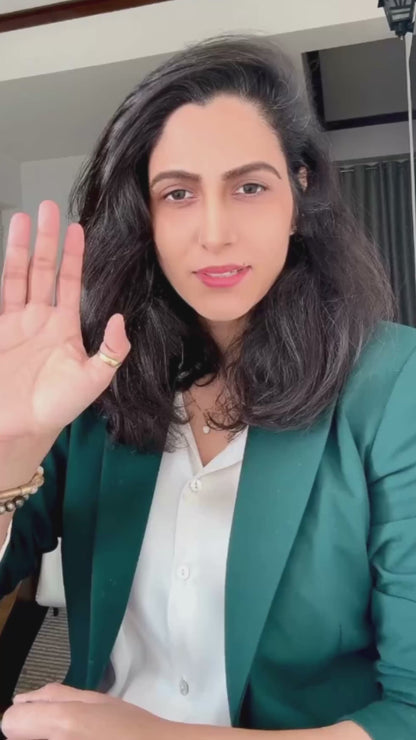 Ruling Number 8 Crystal Bracelet with Manifestation Lock